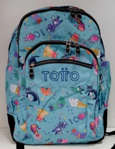 MOCHILA TOTTO CRAYOLA GATITOS