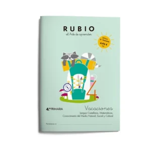 VACACIONES RUBIO 4 PRIMARIA