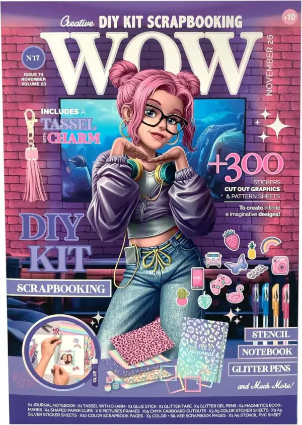 DIY KIT SCRAPBOOKING WOW