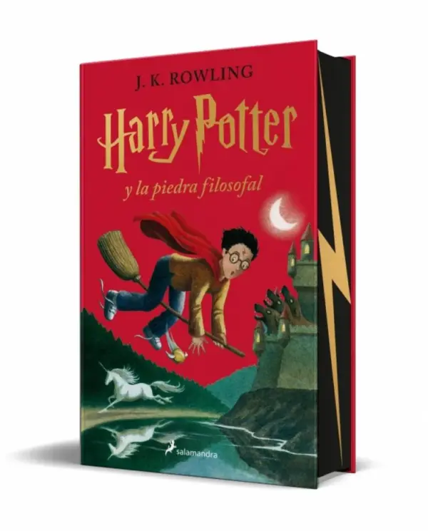HARRY POTTER Y LA PIEDRA FILOSOFAL ED ESPECIAL CANTOS PINTADOS