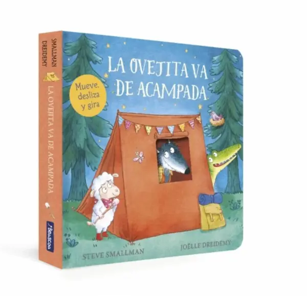 La ovejita va de acampada