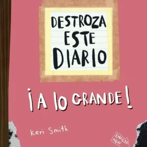 DESTROZA ESTE DIARIO A LO GRANDE NARANJA FLUOR