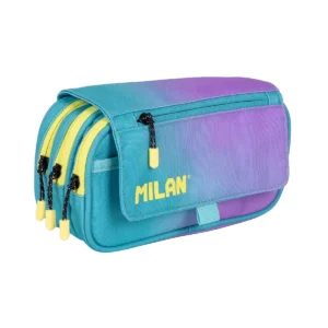 PORTATODO 4 CREMALLERAS MILAN SUNSET SOLAPA TURQUESA