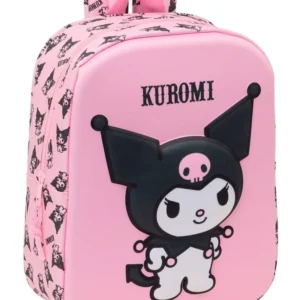 MOCHILA GUARDERIA 3D 27CM KUROMI